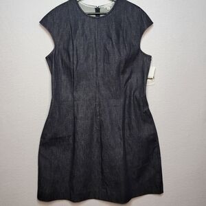 Dark Denim Sleeveless Dress SIZE‎ 16T